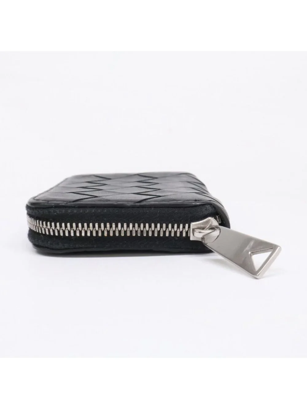 Bottega Veneta Intrecciato Leather Zip Around